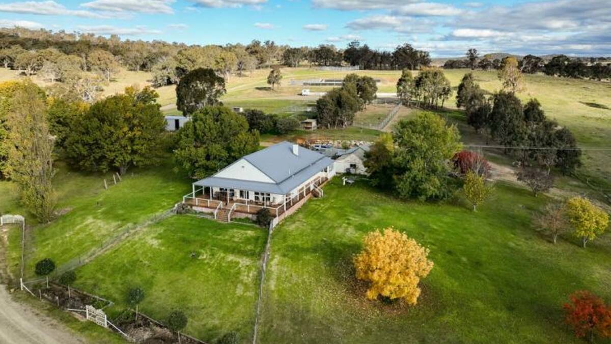 The stylish, recently renovated five bedroom homestead has a new open plan kitchen/living area as well as a new roof and verandah. Picture - supplied