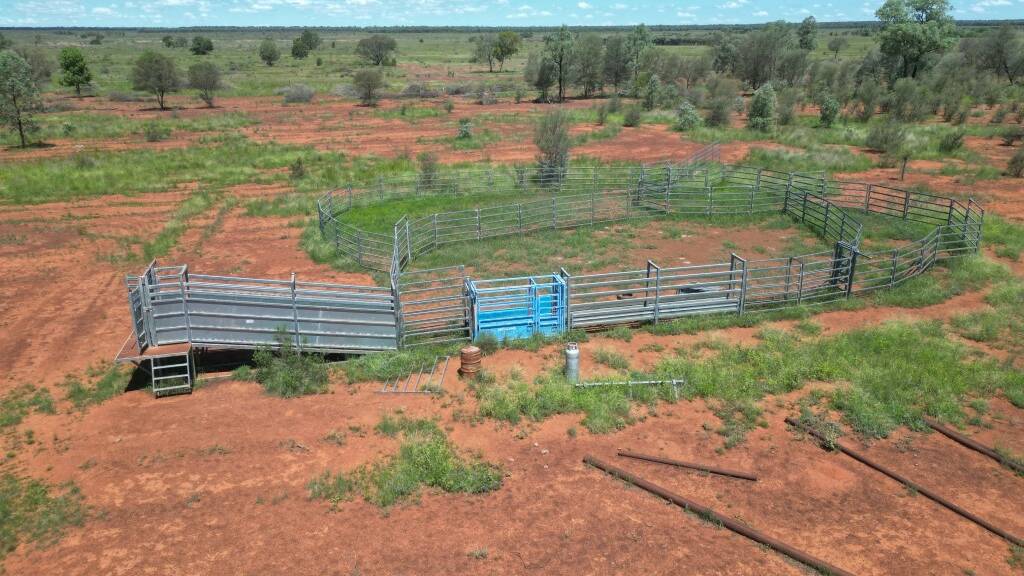 Tareela has a set of portable steel cattle yards with permanent loading ramp and crush. Picture supplied