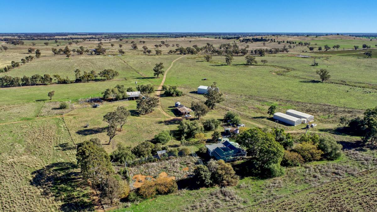 Improvements include a new hay shed, workshops, numerous old sheds open, a 45 tonne silo, and a homestead in need of attention. Picture supplied