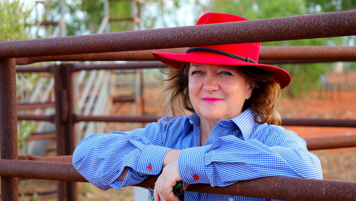 Mining and agriculture icon Gina Rinehart has stepped up her support for rural Australia. Picture - supplied