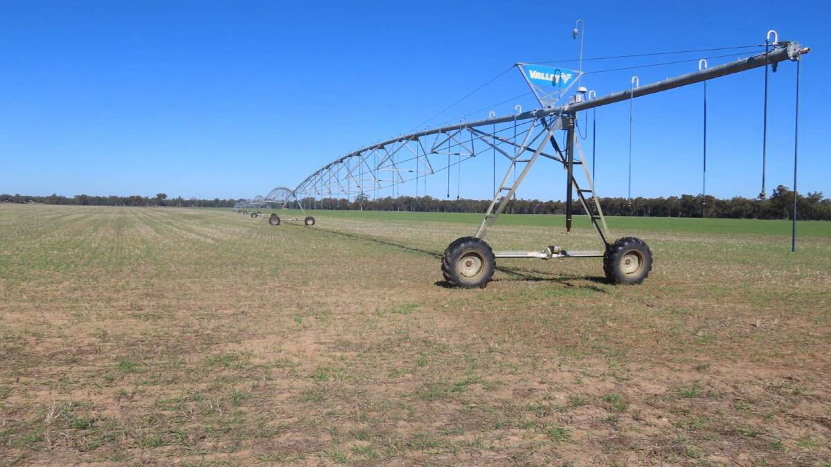 There is some 200 hectares of irrigated cultivation under six centre pivots and 134ha of dryland cultivation. Picture supplied