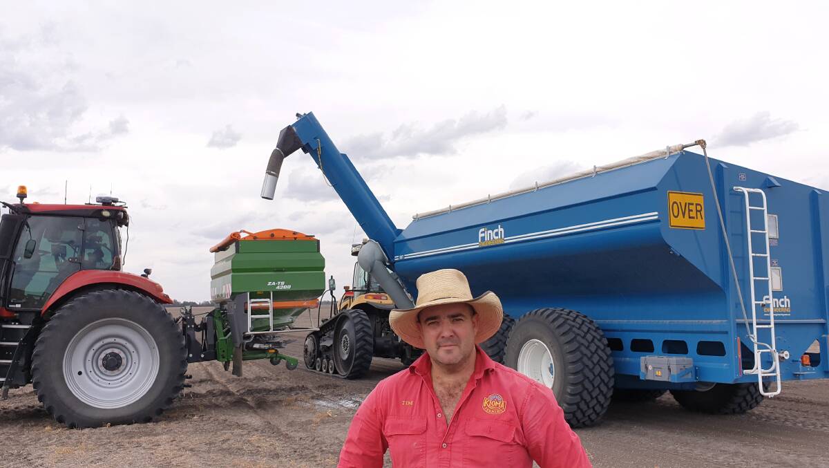 Tim Mooney, Kioma Farming, Croppa Creek, NSW, says one per-centers make the difference in his farming business.
