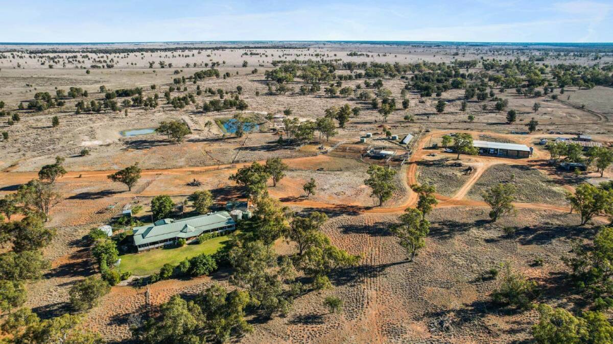 Quality infrastructure includes a beautiful homestead, large machinery shed and an airstrip. Picture supplied