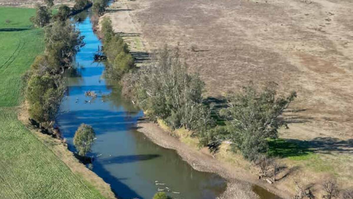 Swanton and Menedebri are located on the Peel River adjacent to the village of Somerton. Picture supplied