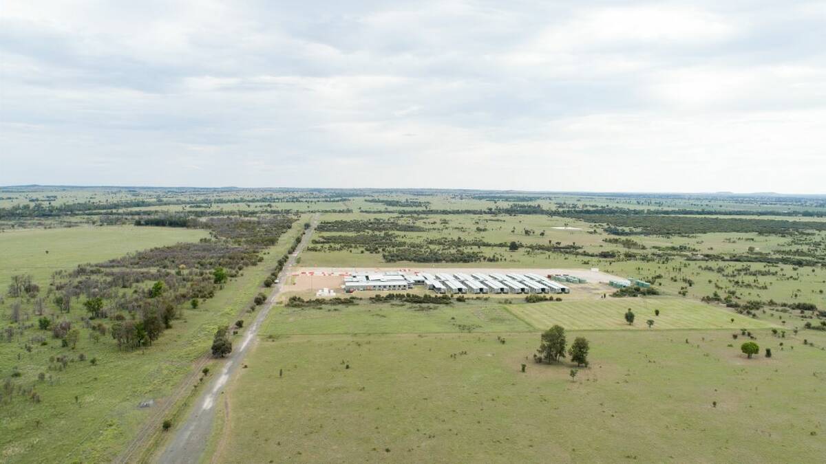 In addition to coal seam gas production wells, the property has the 200 person Pony Plains Village and a water take agreement.