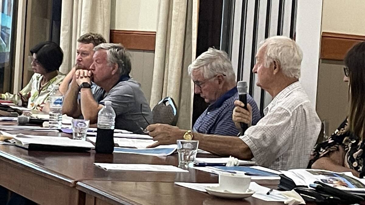 Community Consultative Committee member Kev Loveday from Pittsworth at the Pittsworth meeting. Picture - Mark Phelps