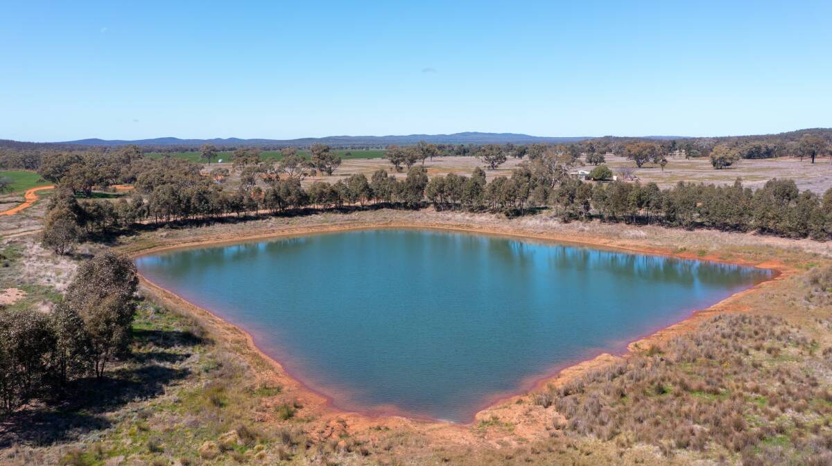 Black Range Station has an extensive stock watering system including 16 surface dams and a bore. Picture - supplied 