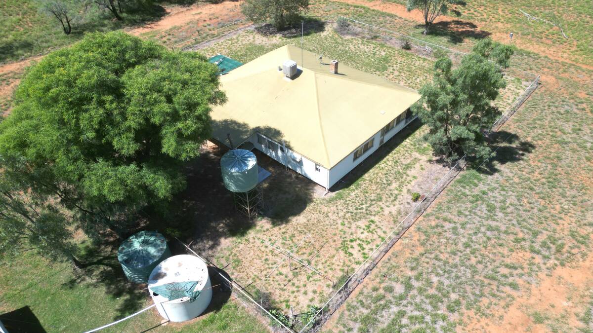 Infrastructure includes a four bedroom colonial style homestead. Picture supplied
