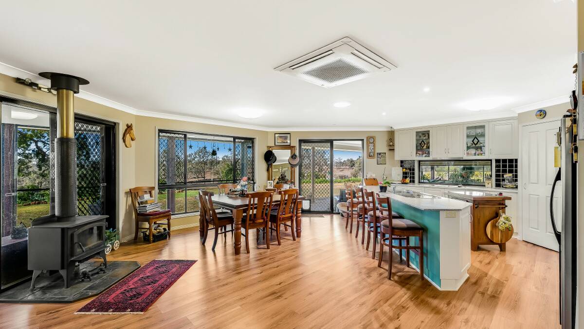 Kurrajong features a quality, four bedroom executive home. 