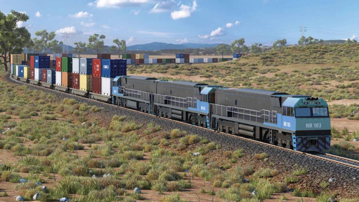 White elephant infrastructure project Inland Rail is now not only set to cost more than $31.4 billion, it will never directly connect with either the Port of Brisbane or the Port of Melbourne. Picture - ARTC