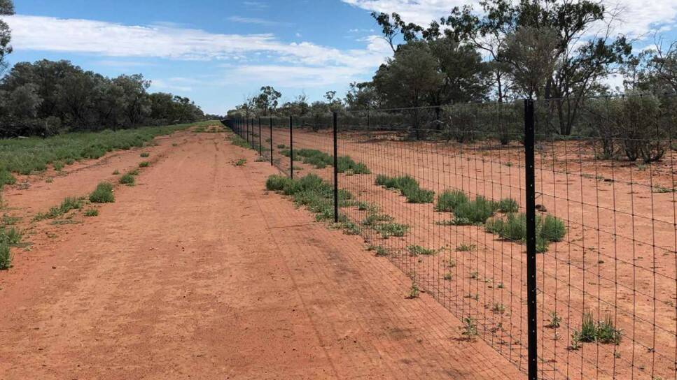 There is a 14km exclusion fence of the northern boundary, and 10km ready to be erected on the eastern side.