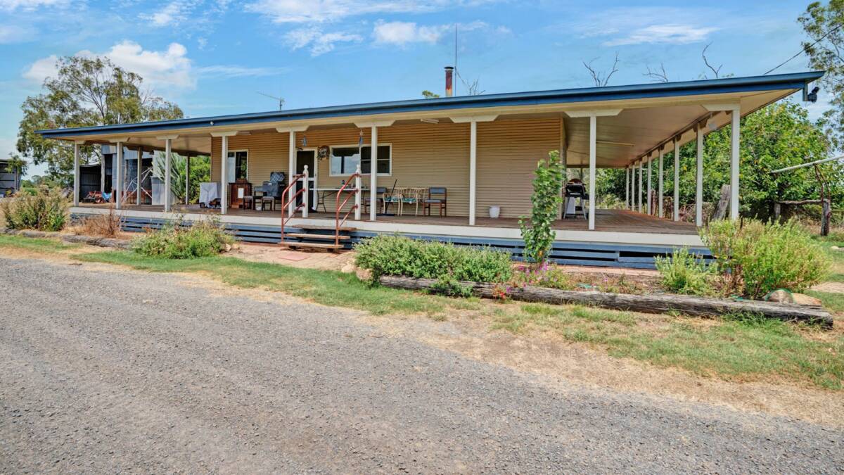 Infrastructure includes a four bedroom home with a new kitchen and bathroom with wrap around verandahs. Picture - supplied