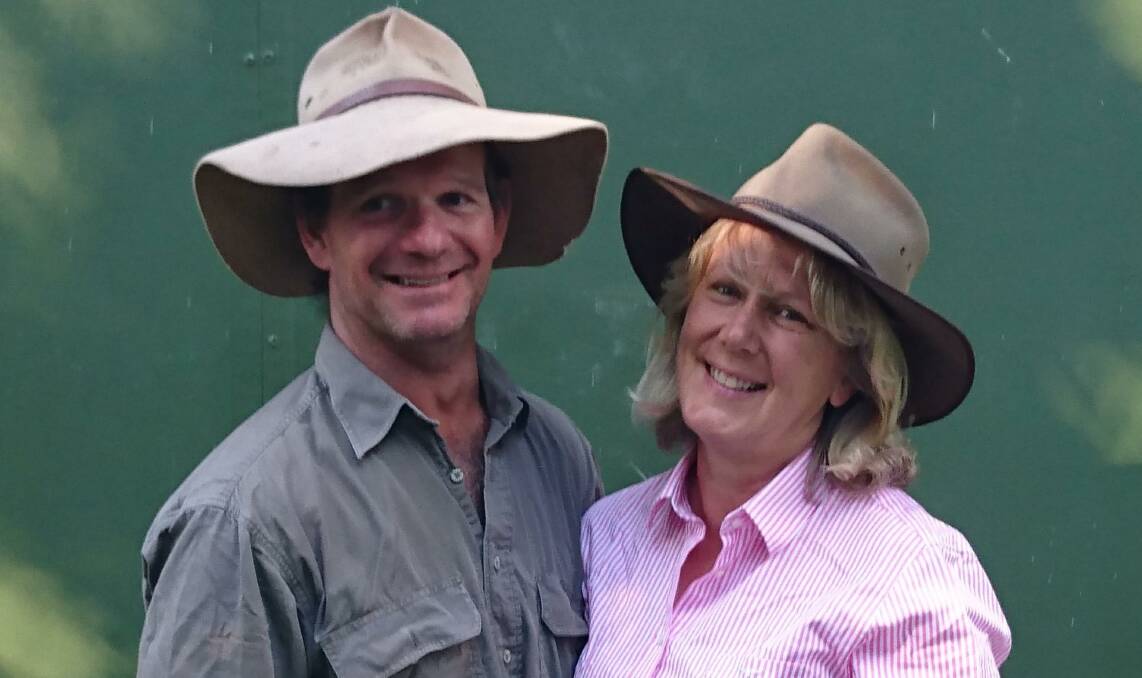 Tony Lomax and Anna Fearnley, Carabeen Beef, The Falls, are selling branded premium, grassfed beef directly to consumers and restaurants.