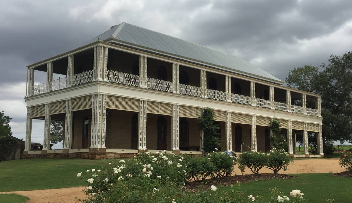 ROOM TO GROW: Although incomplete, Glengallan Homestead represents an important part of Australia's colonial history.