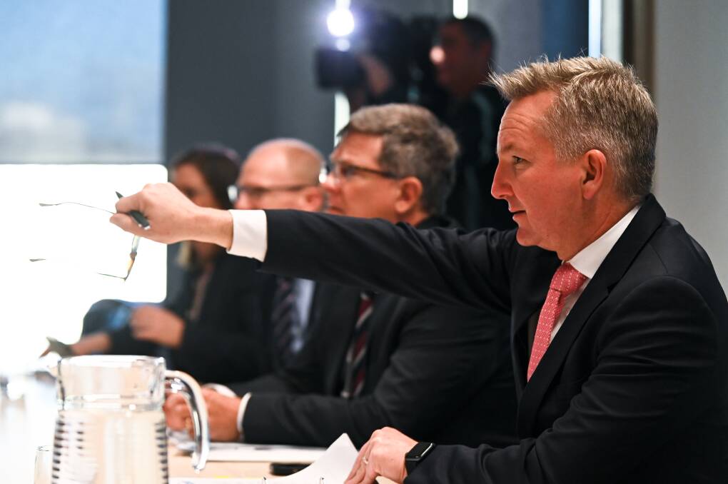 Federal Energy Minister Chris Bowen met with his state and territory counterparts on Wednesday afternoon. Picture: AAP
