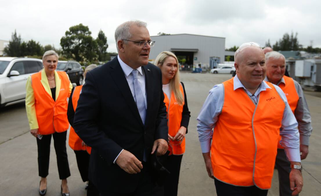 Prime Minister Scott Morrison is facing renewed calls to lift Australia's 2030 target. Picture: Jonathan Carroll