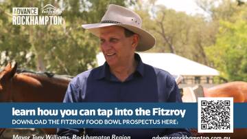 Rockhampton Regional Council mayor Tony Williams, said council's new prospectus sets out the significant opportunities available through the Fitzroy Food Bowl and what the Rockhampton region has to offer. Picture supplied