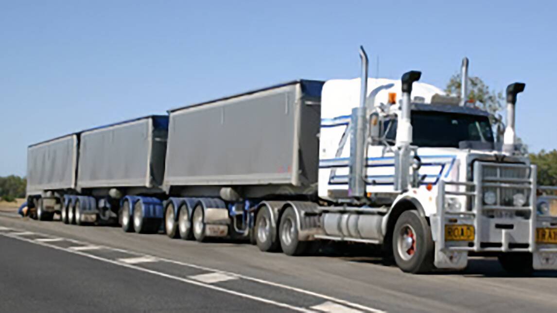 Triple road trains have been temporarily approved to help solve Western Australia's freight crisis. Picture: NHVR. 