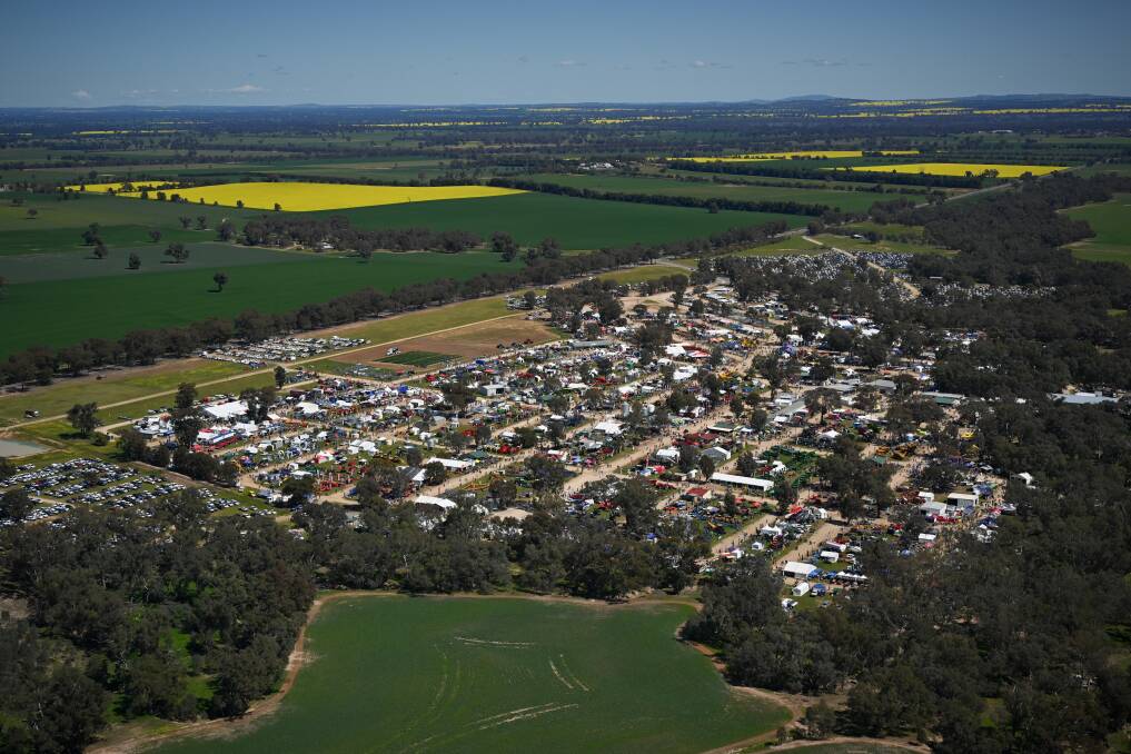 Agtech events including the Henty Machinery Field Days have shared in Federal Government funding. File picture